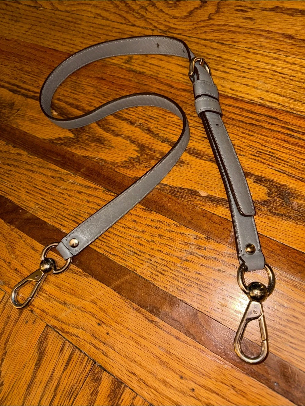 Coach leather adjustable